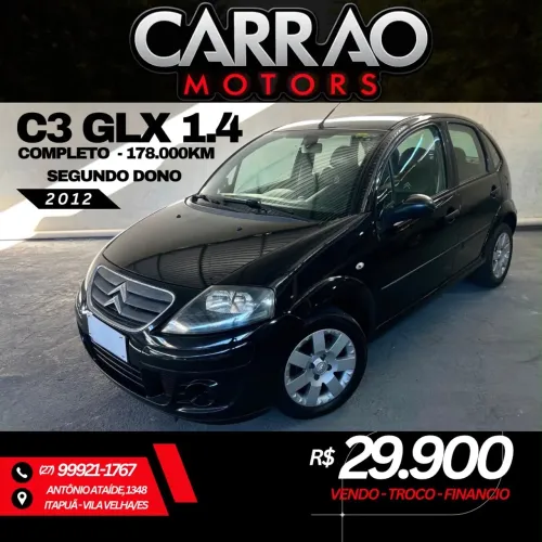Citroen C3 GLX 1.4/ GLX Sonora 1.4 Flex 8V 5P 2012