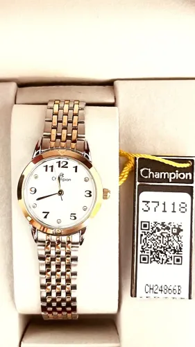 Relógios Champion prata e dourado! Vários modelos! Novos!