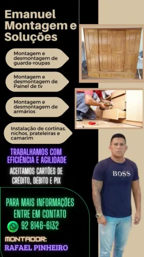 Montagens e desmontagem (Fretes)