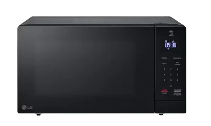 Micro-ondas LG NeoChef 30 litros Preto Limpa Fácil