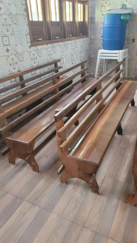 Banco para Igreja, Sítio, Salão de Festas