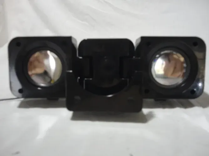 2 mini caixas de som