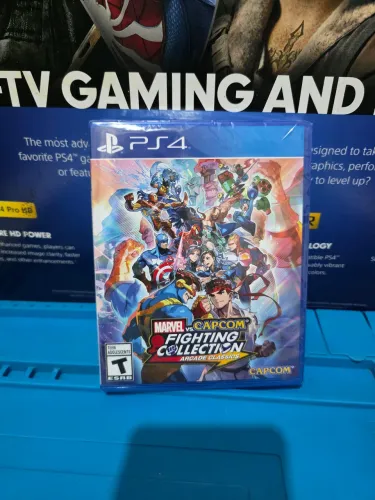Marvel vs Capcom Fighting Collection - Ps4 Novo lacrado! 