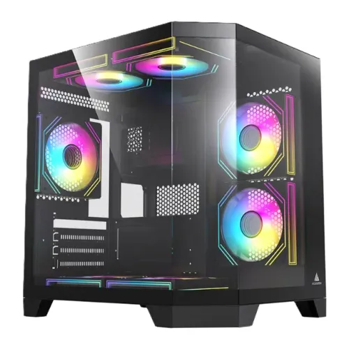 GABINETE GAMER ACEGEEK VISTA, PRETO
