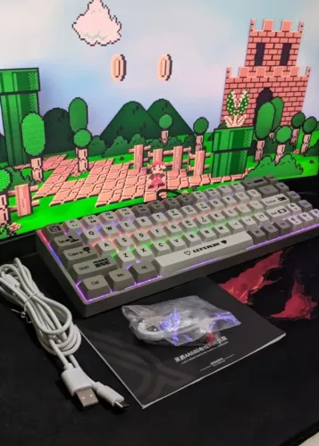 Teclado Mecânico Gamer Ajazz AK680
