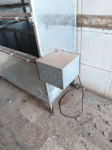 Assadeira de frango com gira grill tudo inox