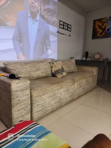 Sofá 4 Lugares Retrátil