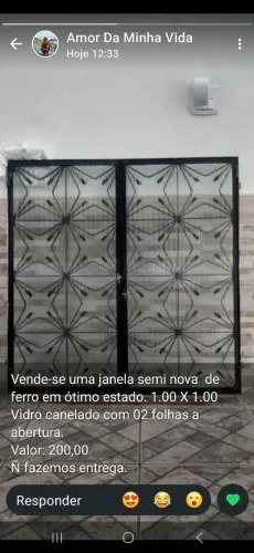 Janela de ferro 
