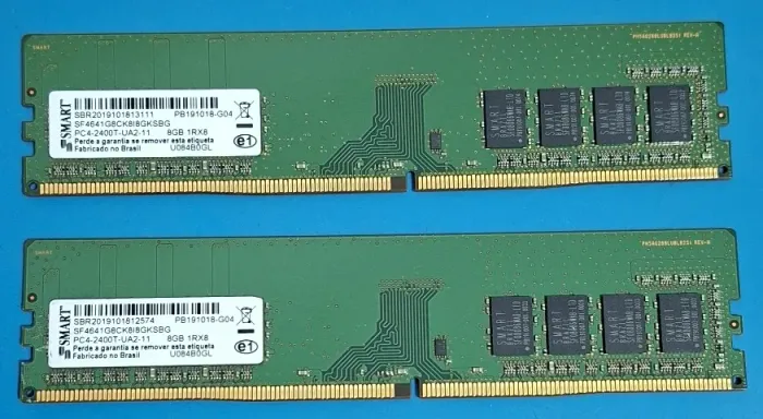 MEMÓRIA RAM DDR4 2 x 8GB (16GB) - SMART 2400MHz PC4-2400T-UA2011