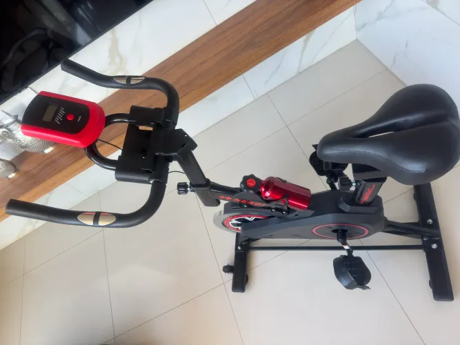 Bicicleta Spinning Profissional - Monitor de Fitness