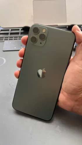 iPhone 11 Pro Max 256GB Verde-Noite - Bateria 100% (Impecável)