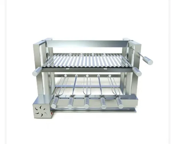 GRILL ELEVAÇÃO CHURRASQUEIRA GIRA GRILL COM MOTOR E SISTEMA DE ELEVAÇÃO