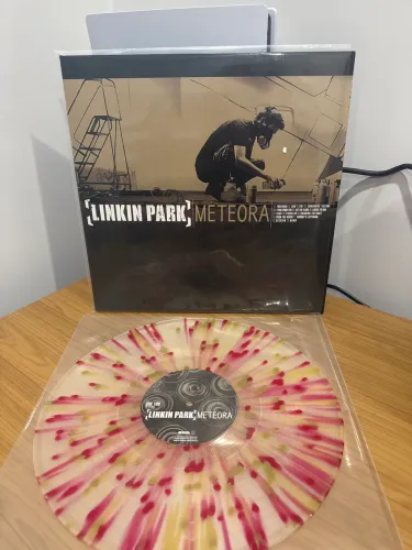 LP Vinil Linkin Park - Meteora Splatter Vinyl Colorido Importado | Excelente Estado