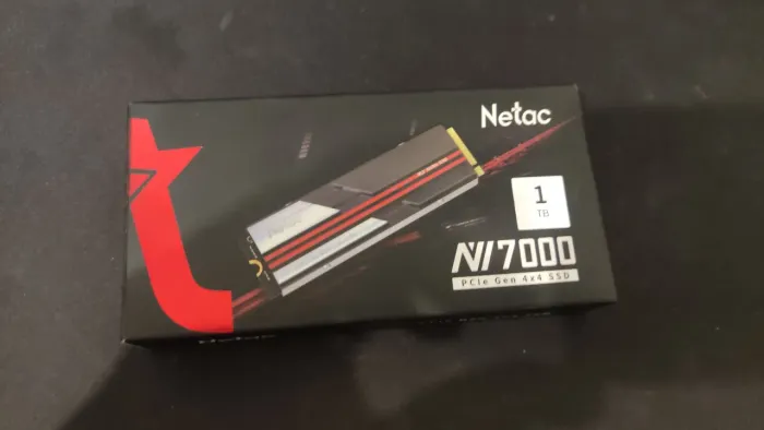 SSD Netac NV7000 1TB, M.2 NVME 1.4 GEN 4.0 7200 MB/S compatível com PS5