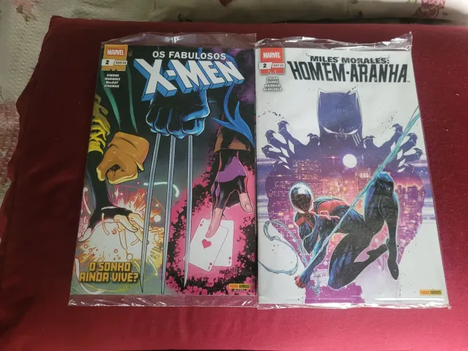 Os Fabulosos X-Men 2 e Miles Morales Homem Aranha2