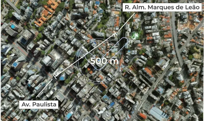 Terreno com 357 m2 Próximo à Avenida Paulista