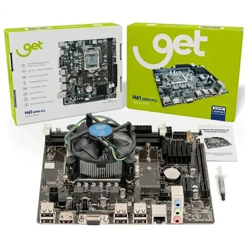 KIT INTEL LGA 1155 INTEL I5 2º COOLER PLACA 1155