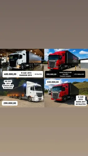 Scania e Mercedes