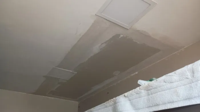 Reparos para forro de gesso