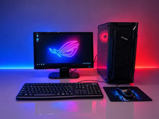 Pc gamer completo | AMD FX | GT 730 | 8GB | SSD | Monitor
