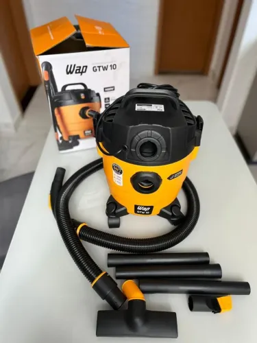 ?ASPIRADOR DE PÓ E AGUA WAP 1400W - USADO APENAS UMA VEZ?