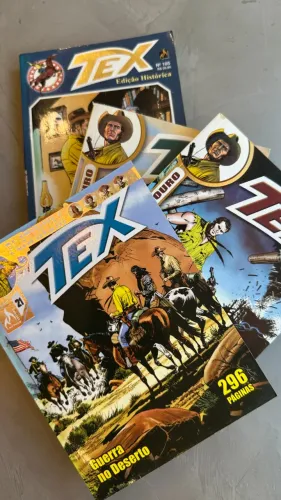 Lote / Combo Especial 4 HQs Tex - Coleção Mythos Editora