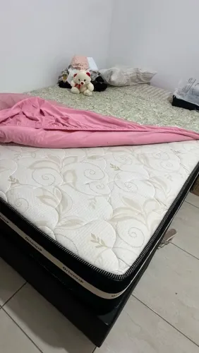 Cama Queen nova!