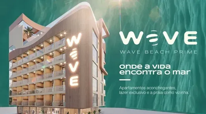 Wave Beach Prime  Invista Perto do Mar com Alto Potencial de Valorização