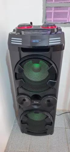Caixa de som PCX extreme 2000 x-bass 1.800w