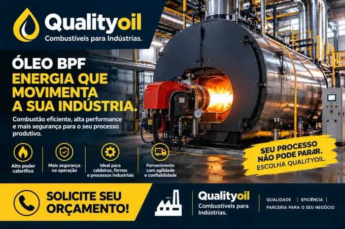 Óleo BPF para Caldeiras Industriais. A1, B1, Ocbv