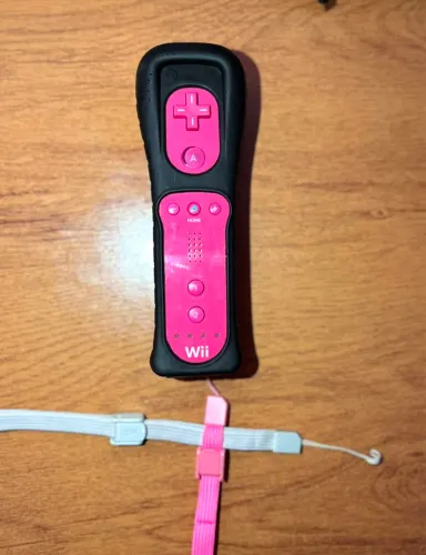 Controle Wii Remote Rosa Original