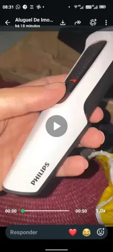 Máquina de corte de cabelo.