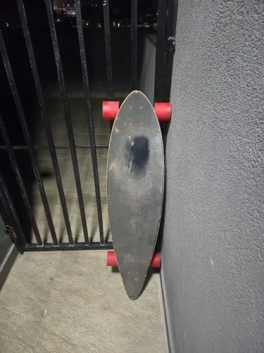Skate long board Madeira rodas grandes