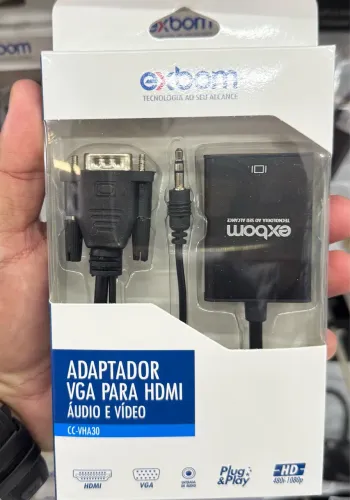 ADAPTADOR VGA P/HDMI AUDIO E VIDEO REF: CC-