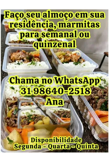 Marmitas saudáveis a domicílio