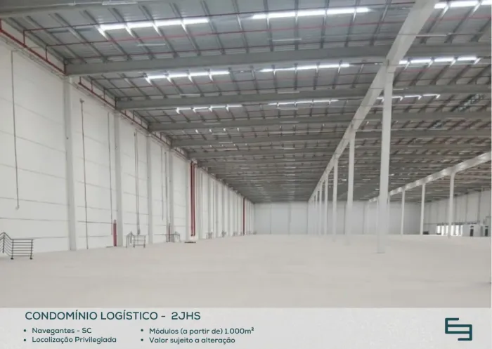 Galpão para alugar em Navegantes/SC com 9.763,20 m² no Bairro Pedreiras