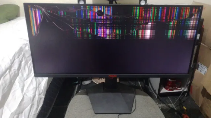 Monitor Pichau Nexus wide 29 pro 200hz para retirada de peças