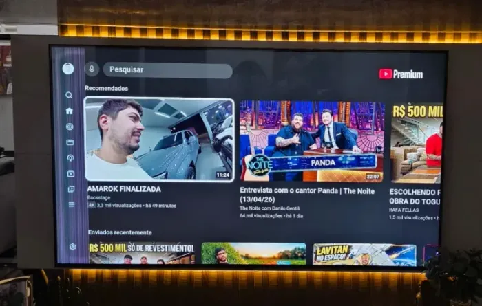 Smart TV LG 65" 4K NanoCell 65NANO80 4x HDMI 2.0 Inteligência Artificial - LER O ANÚNCIO.