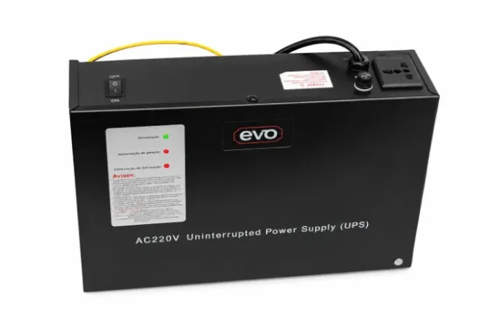 Nobreak Ac Para Motores E Portas De Aço Preto 220v