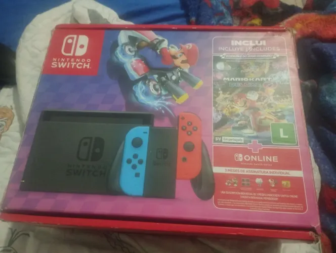 Nintendo Switch aceito troca em outro videogame.