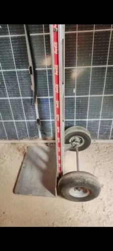 Carrinho de alumínio 2 rodas