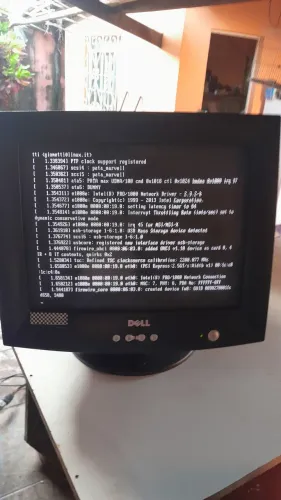 Monitor Dell crt 17 polegadas