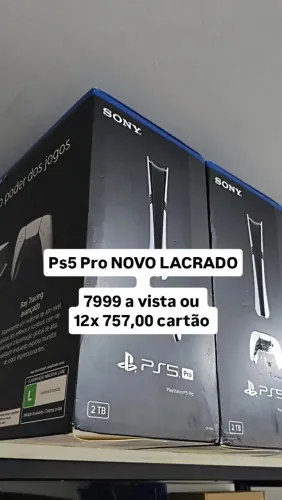 Ps5 PRO 2TB NOVO LACRADO