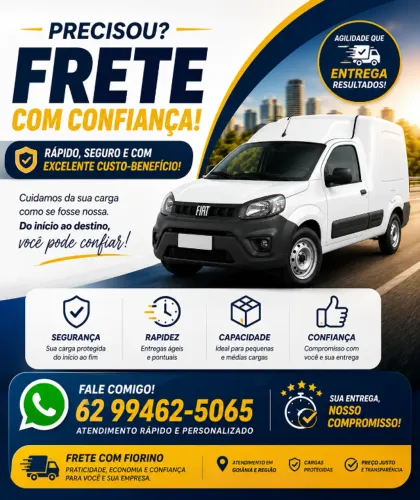 Pequenos Fretes / Goiânia e Região