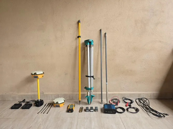 GNSS RTK Hi-Target V60 Completo - Pronto para Uso!