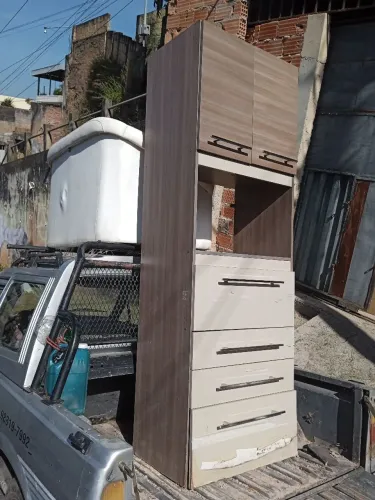 Armário em madeira para cozinha