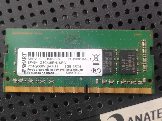 Memória RAM DDR4, 8GB