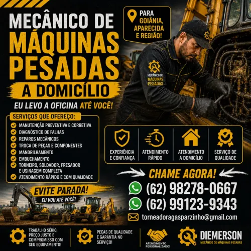 Mecânico de máquinas pesada