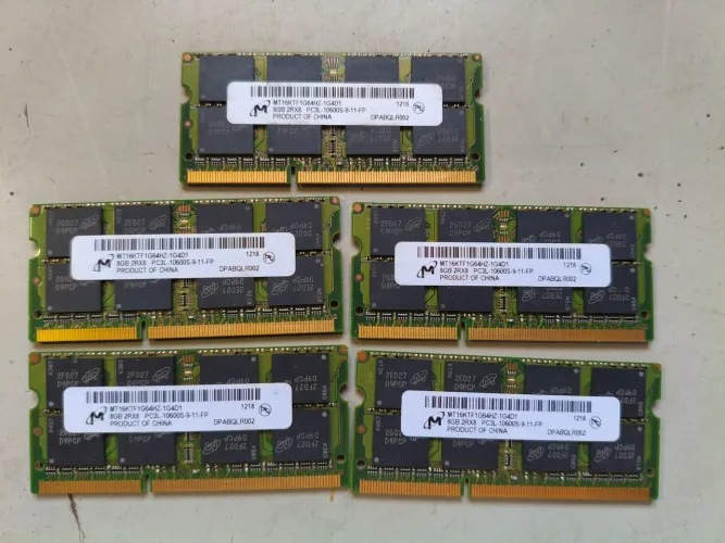 Memória Ram 8GB DDR3 - 5 UNIDADES