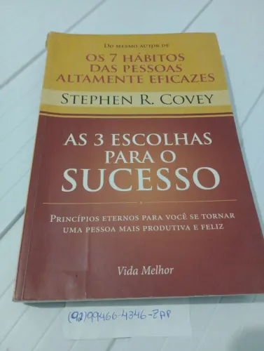 Livro de Desenvolvimento pessoal Os 7 Hábitos das pessoas altamente eficazes
